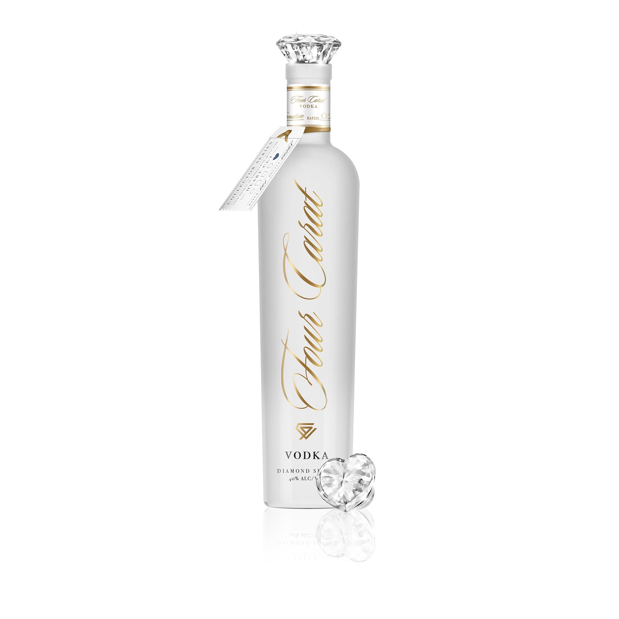 Four Carat Vodka Collectors Edition With Diamond Cut Closure - Main Street Liquor