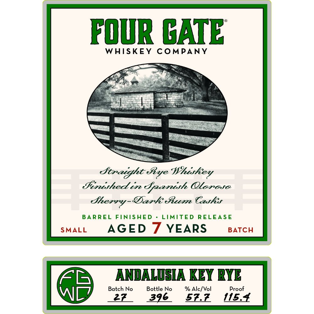 Four Gate Andalusia Key Rye - Main Street Liquor