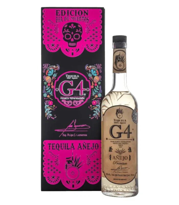 G4 Tequila Añejo de Madera Día de Muertos 2025 Edition G4