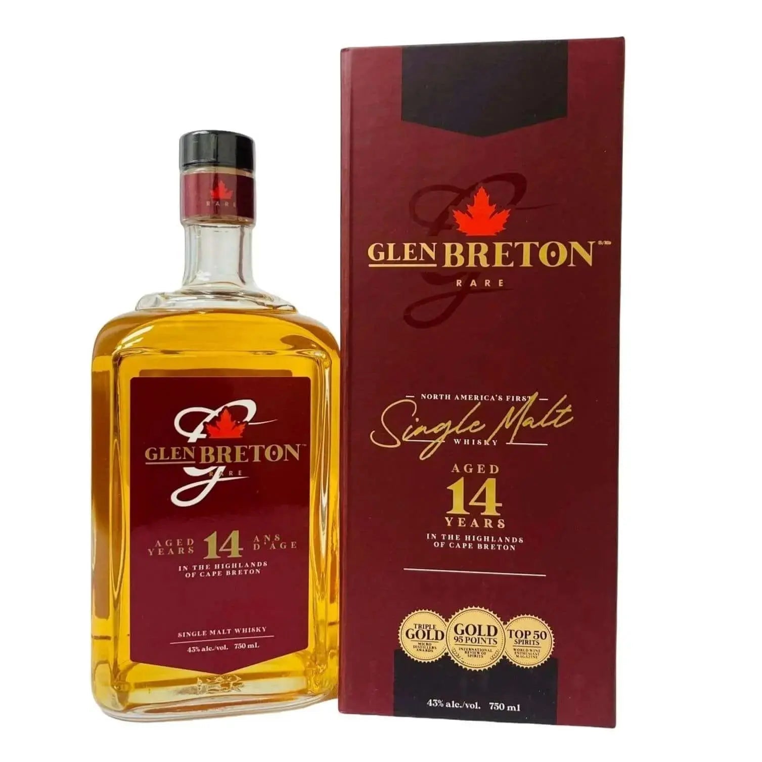 Glen Breton 14 Year Old Single Malt Whisky - BuyMyLiquor