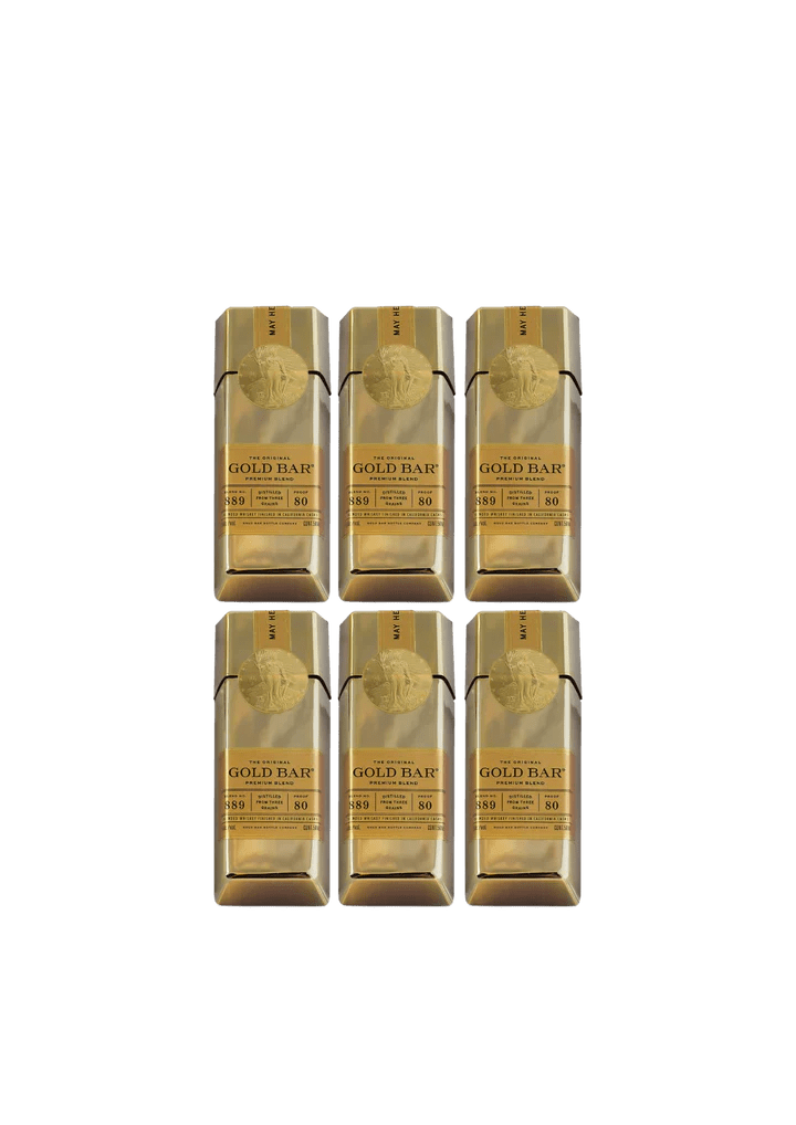 Gold Bar Original Mini 50ml 6 - Pack - Main Street Liquor