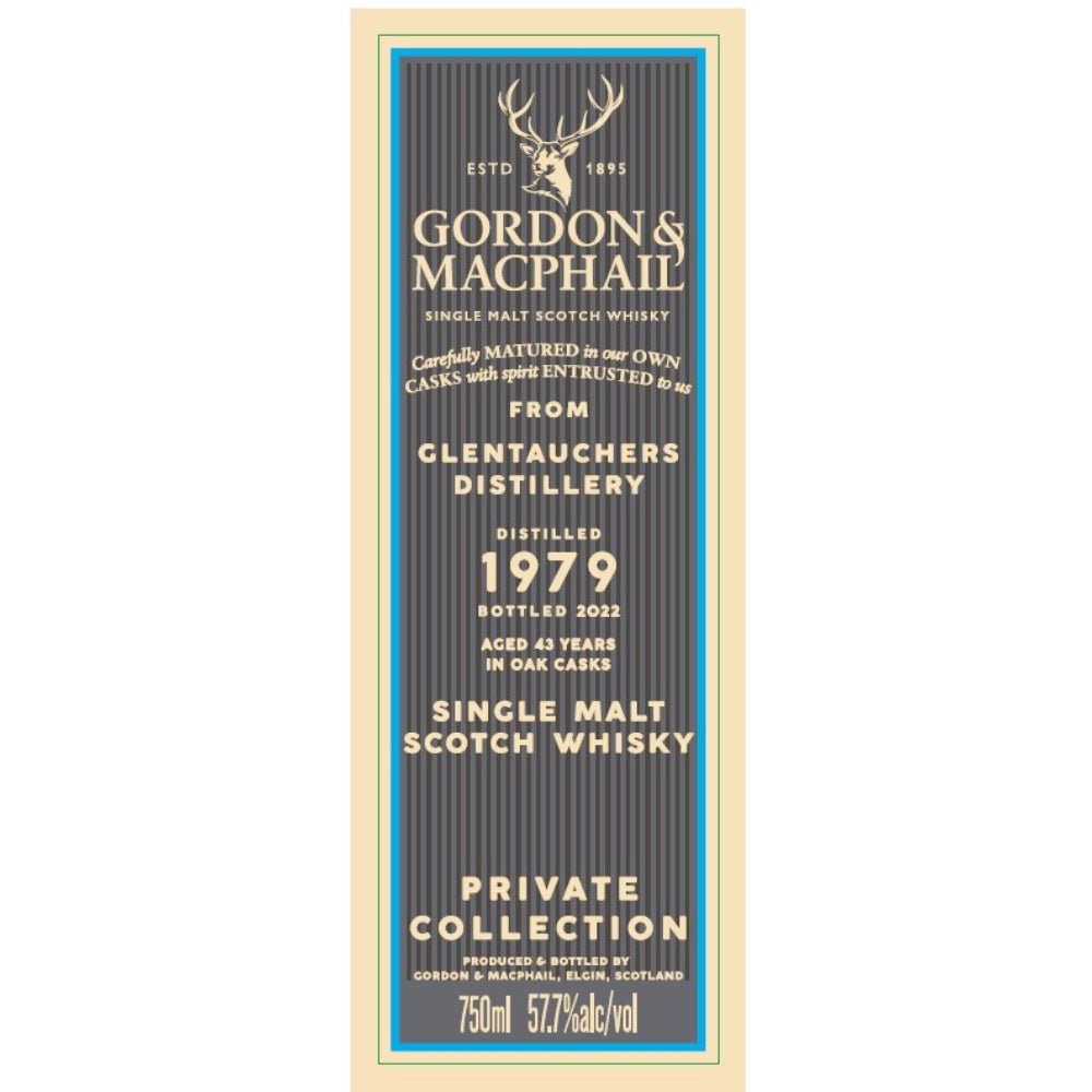 Gordon & Macphail 1979 Glentauchers 43 Year Old - Main Street Liquor