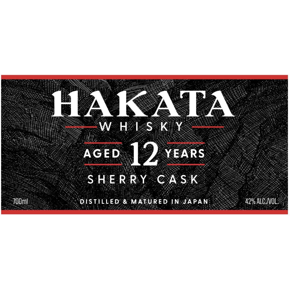 Hakata Whisky 12 Year Old Sherry Cask - Main Street Liquor