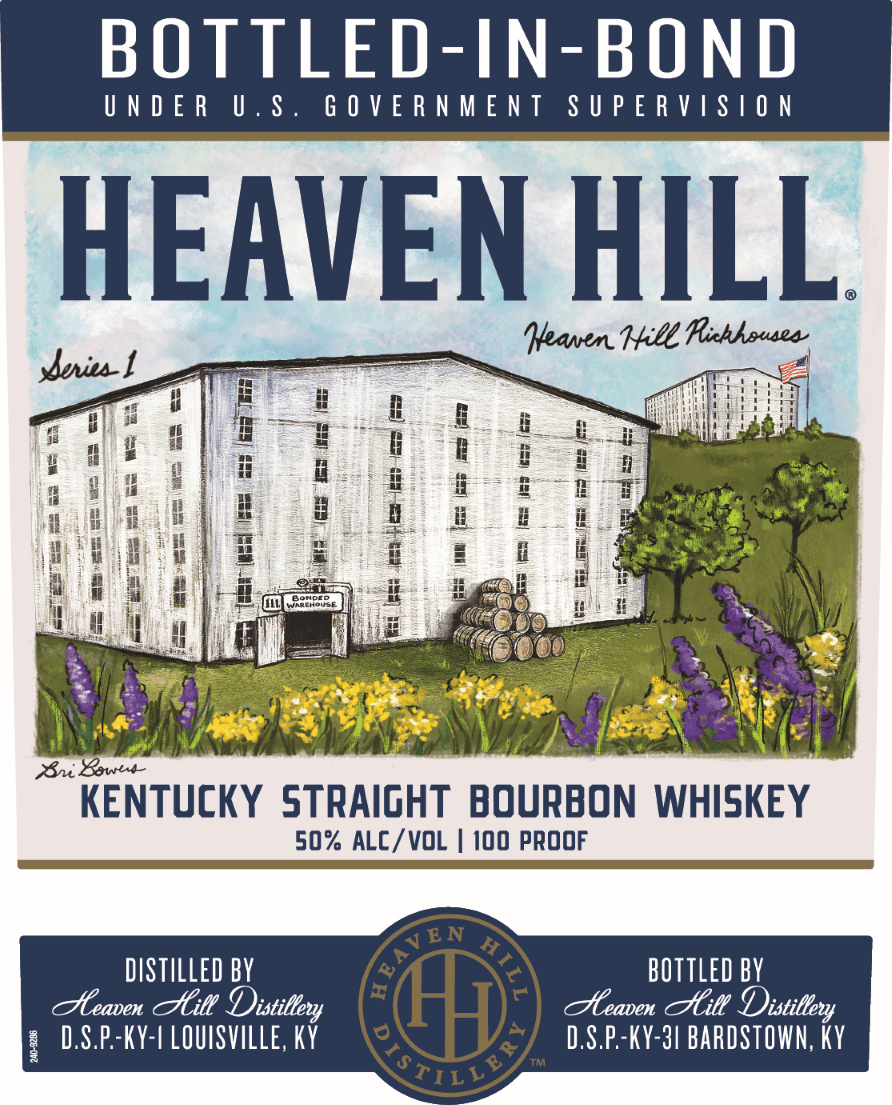 Heaven Hill Bottled-in-Bond Artist Series Collection 750mL Heaven Hill Distillery