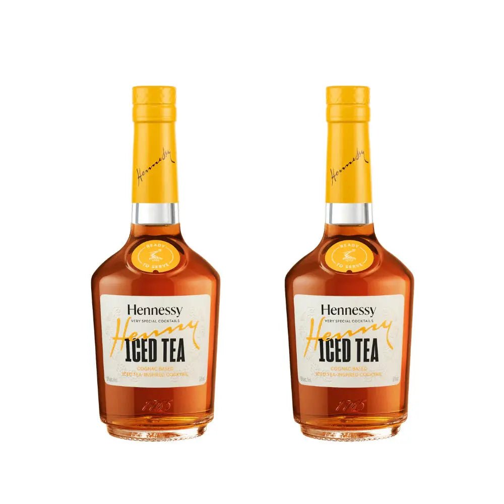 Hennessy Henny Iced Tea Ready to Serve Cognac Cocktail 375mL 2 - Pack - Main Street Liquor