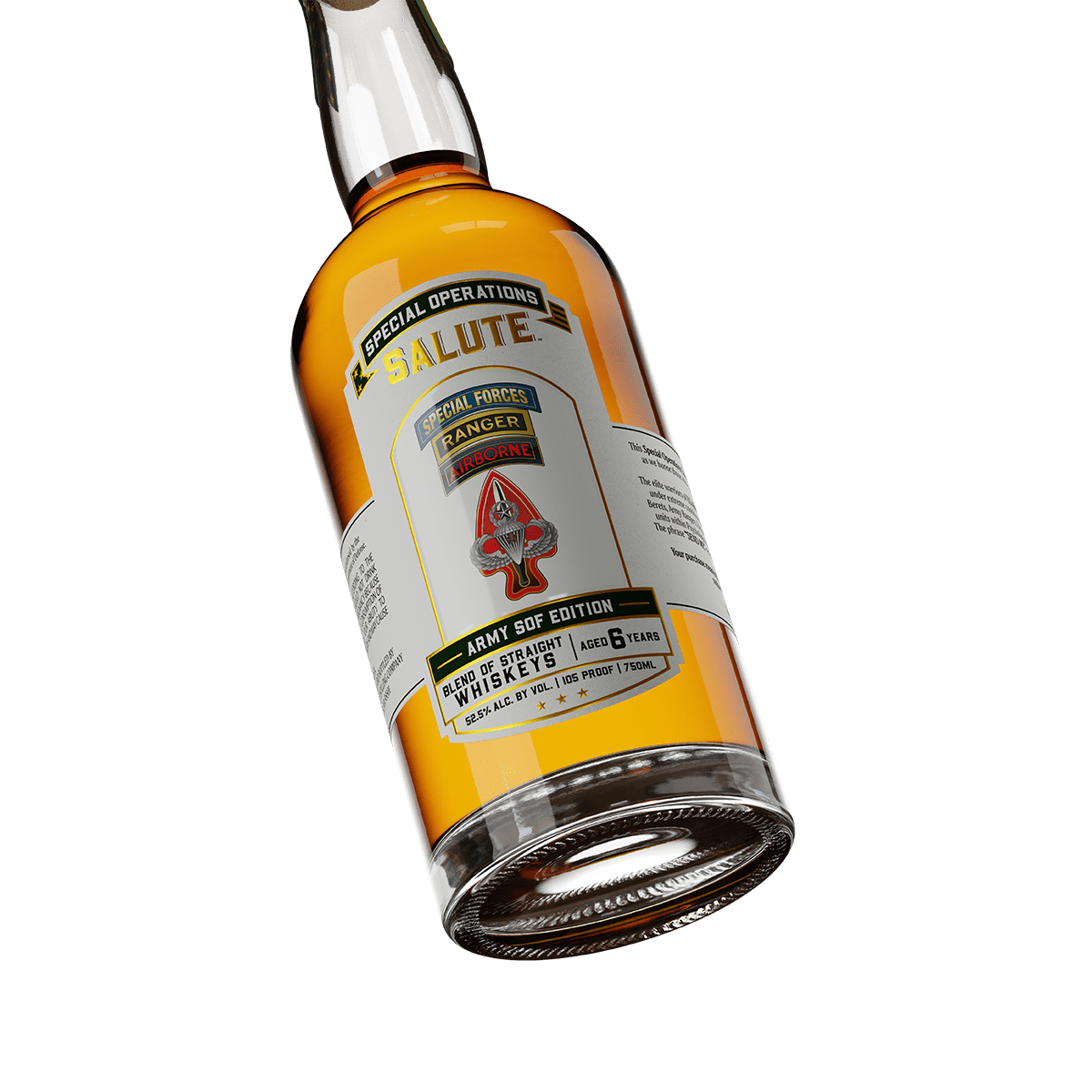 Heritage Distilling Co Special Operations Salute™ Whiskey - Army SOF Edition Heritage Distilling