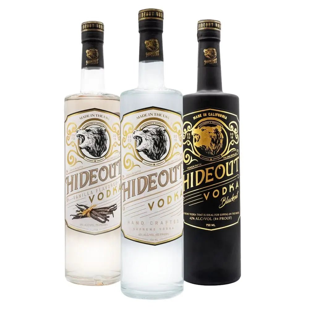 Hideout Vodka Vanilla, Straight, Black Bundle - BuyMyLiquor