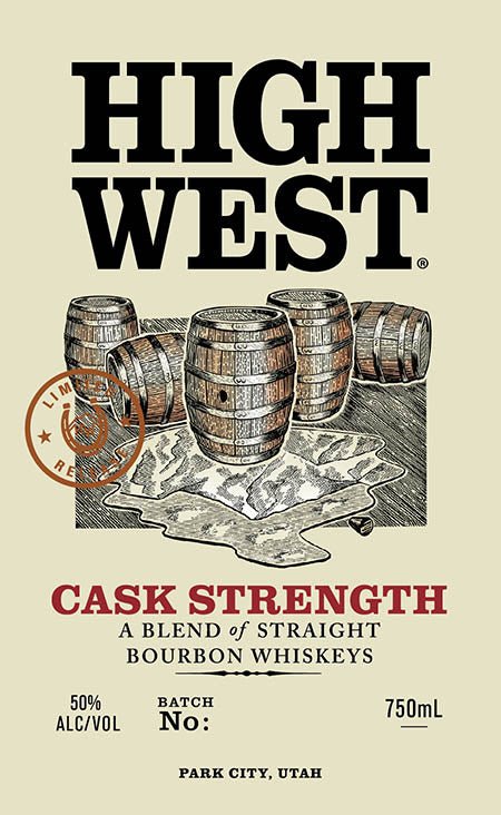 High West Cask Strength Bourbon Whiskey Limited Release - Main Street Liquor