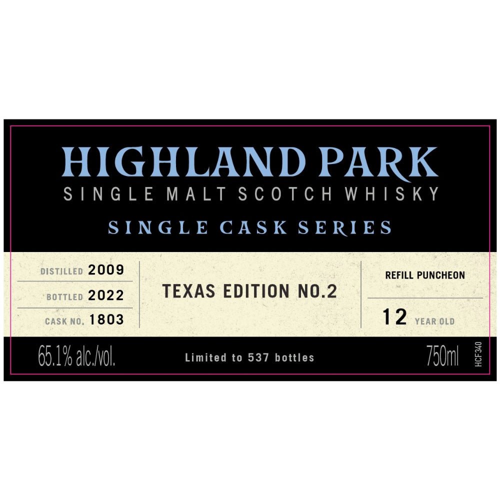 Highland Park Single Cask Series Texas Edition No. 2 - Main Street Liquor