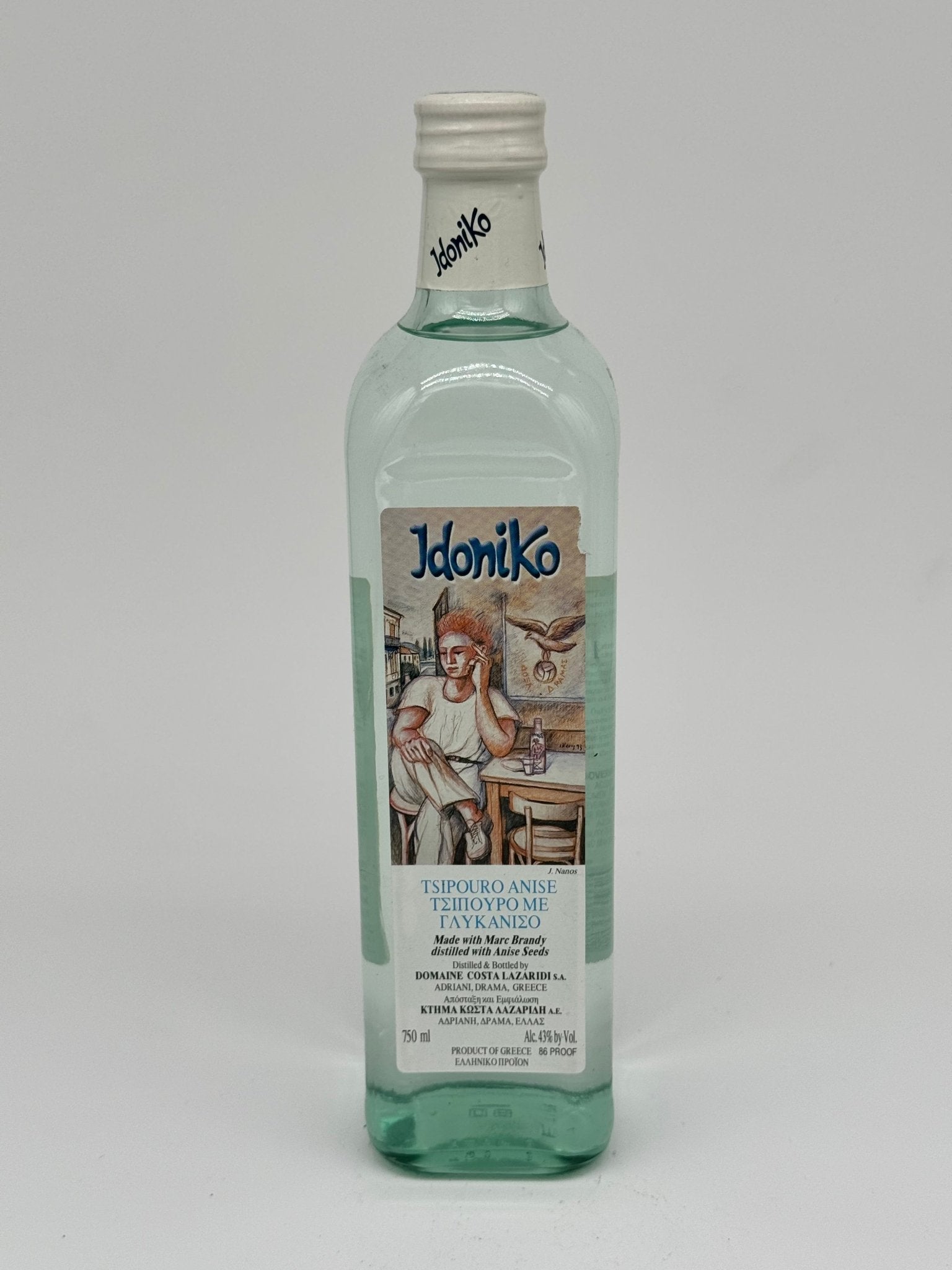 Idoniki Tsipouro Anise 750mL - BuyMyLiquor