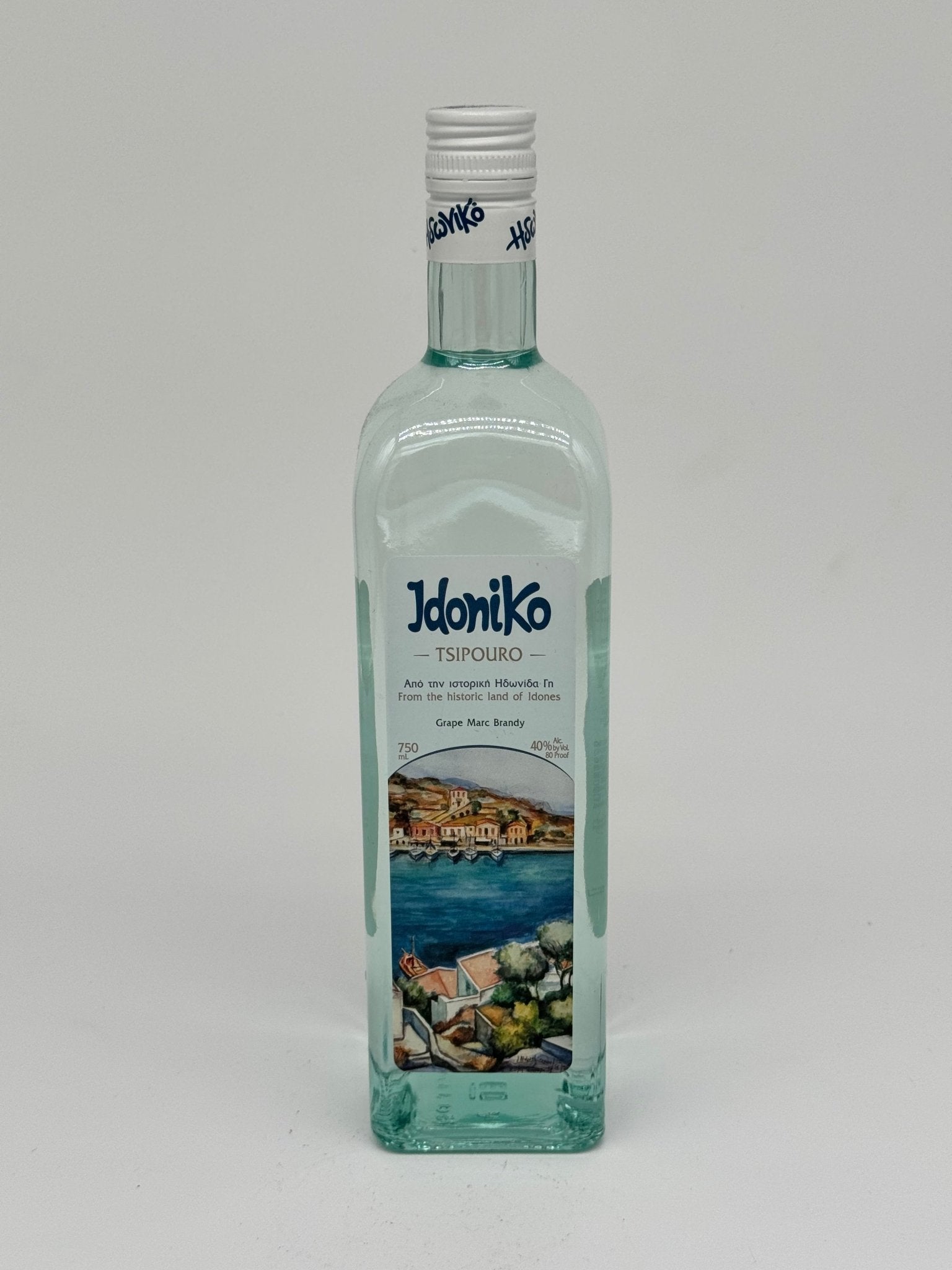 Idoniko Tsipouro Plain 750mL - BuyMyLiquor