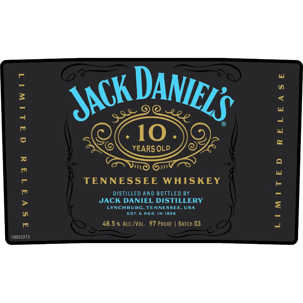 Jack Daniel's 10 Year Old Batch 03 Limited Release - Main Street Liquor
