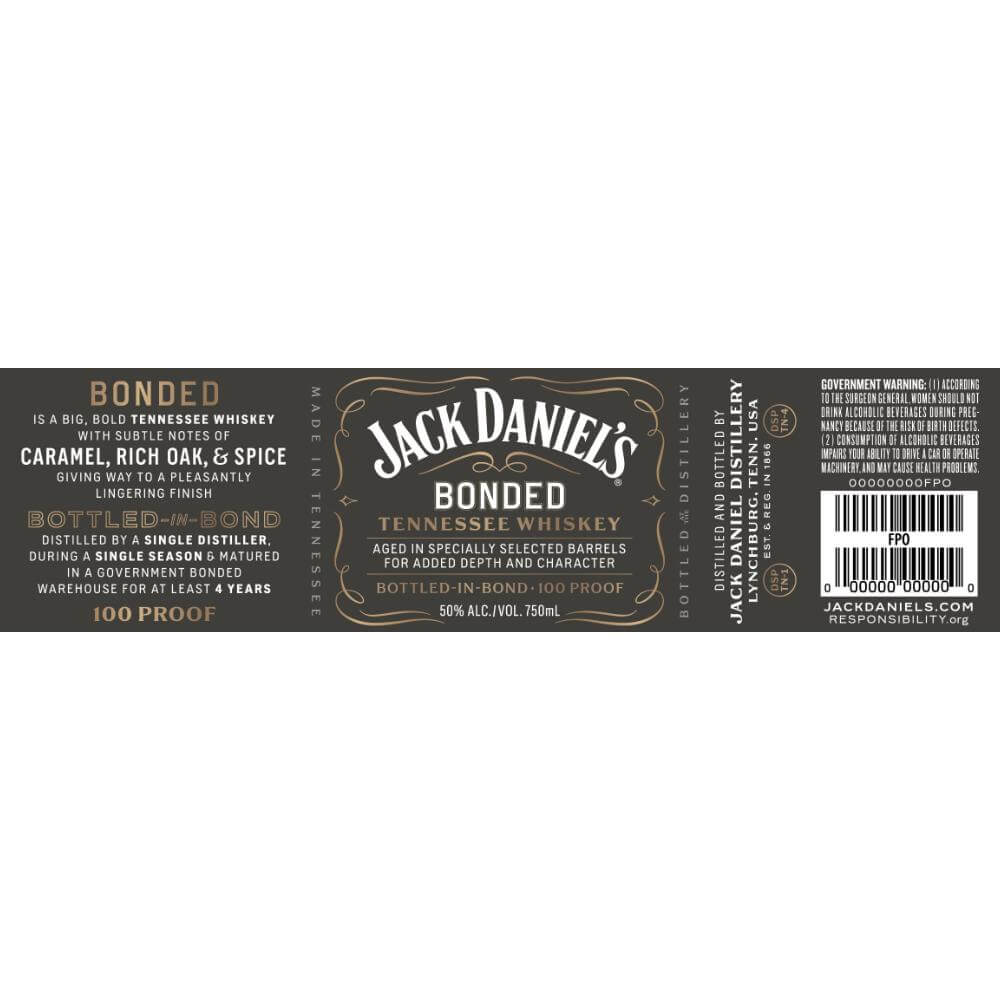 Jack Daniel's Bonded 100 Proof - Main Street Liquor