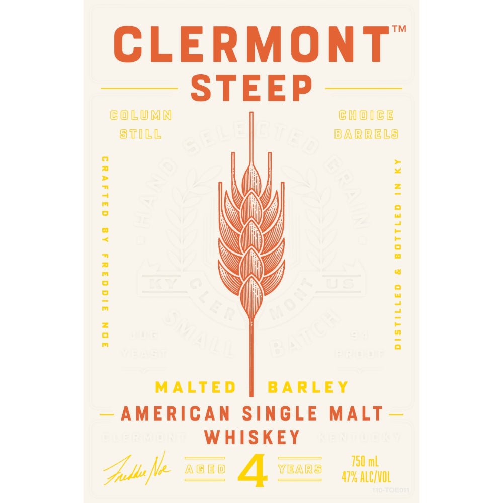 James B. Beam Clermont Steep American Single Malt Whiskey - Main Street Liquor