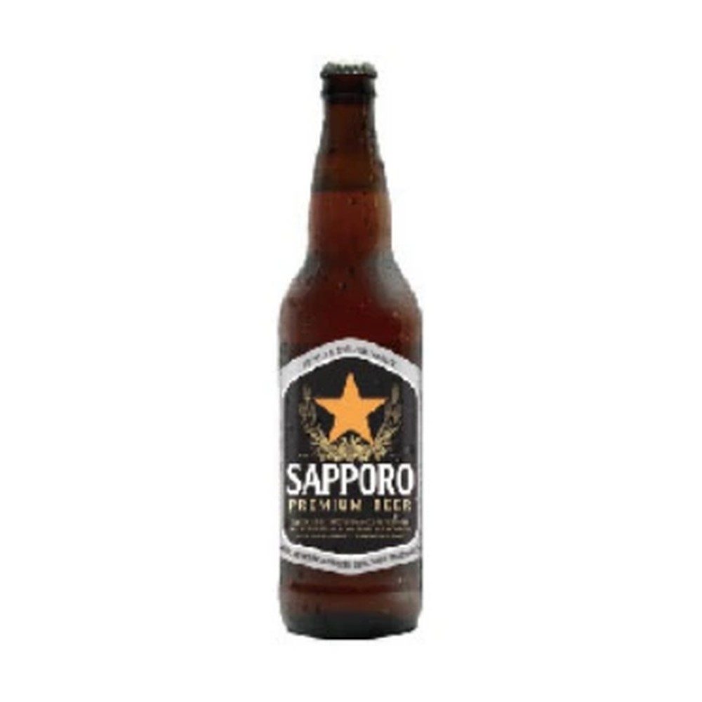 Sapporo Premium Large Btl Beer 22oz - Case of 12