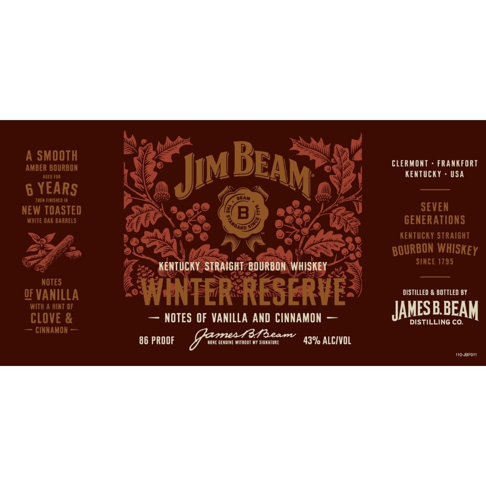 Jim Beam Winter Reserve Kentucky Straight Bourbon - Main Street Liquor