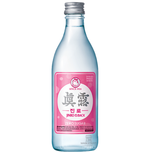 Jinro Is Back Zero Sugar Soju 375mL - BuyMyLiquor