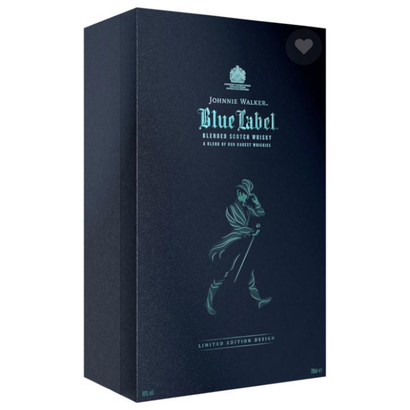 Johnnie Walker Blue Label Limited Edition Design Gift Set With Crystal Glasses - Main Street Liquor