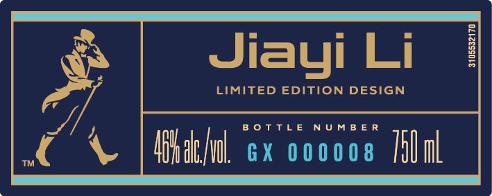 Johnnie Walker Blue Label Year of The Fire Goat Lunar New Year By JiaYi Li Blended Scotch Whisky - Main Street Liquor