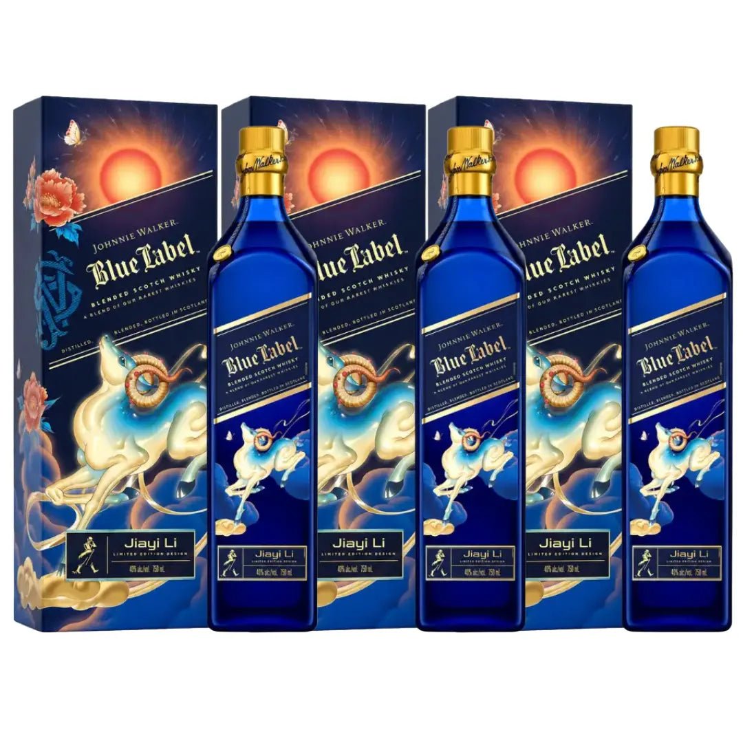 Johnnie Walker Blue Label Year of The Goat Lunar New Year By JiaYi Li (Pre-Order) - Main Street Liquor