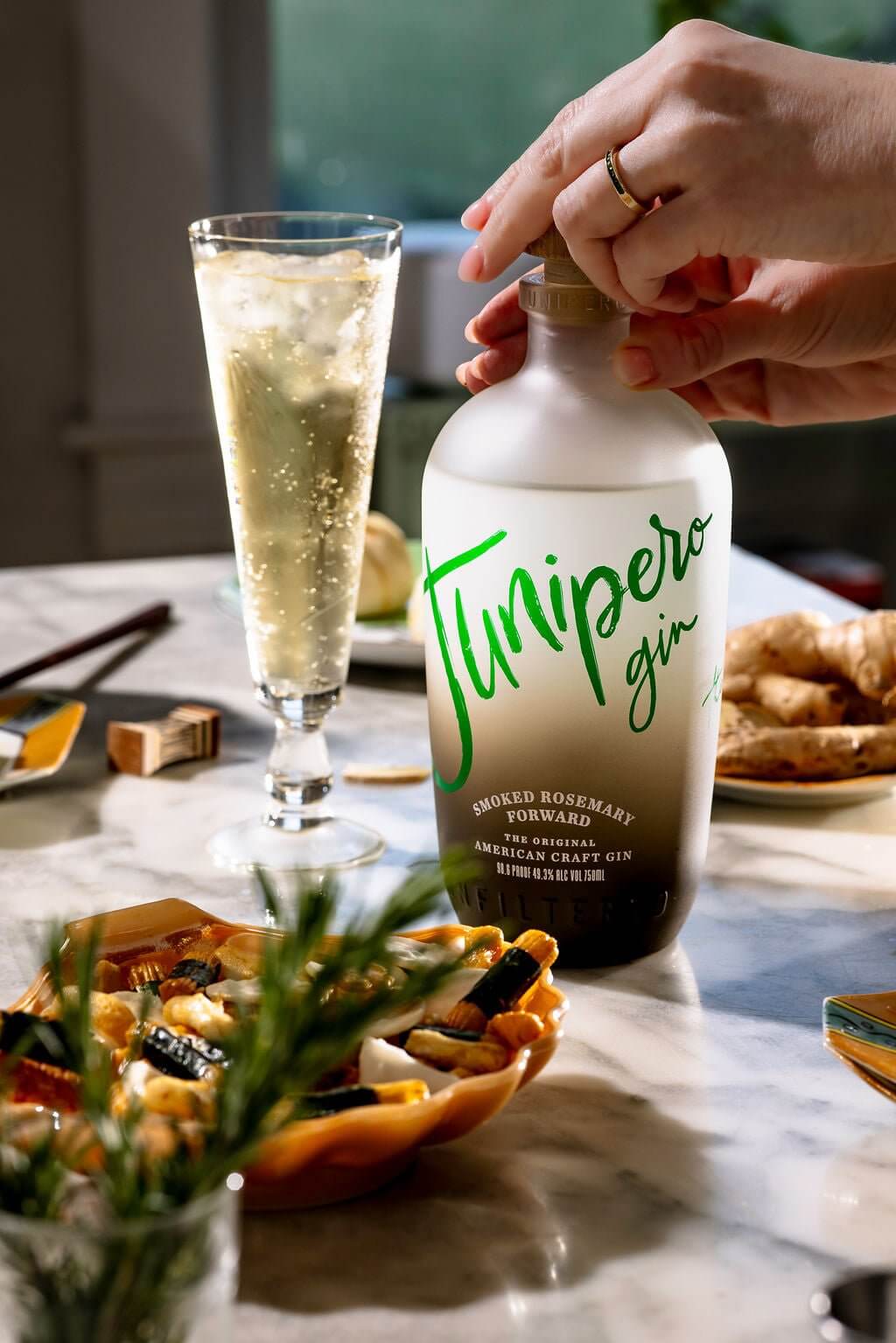 Junipero Gin Smoked Rosemary - Main Street Liquor