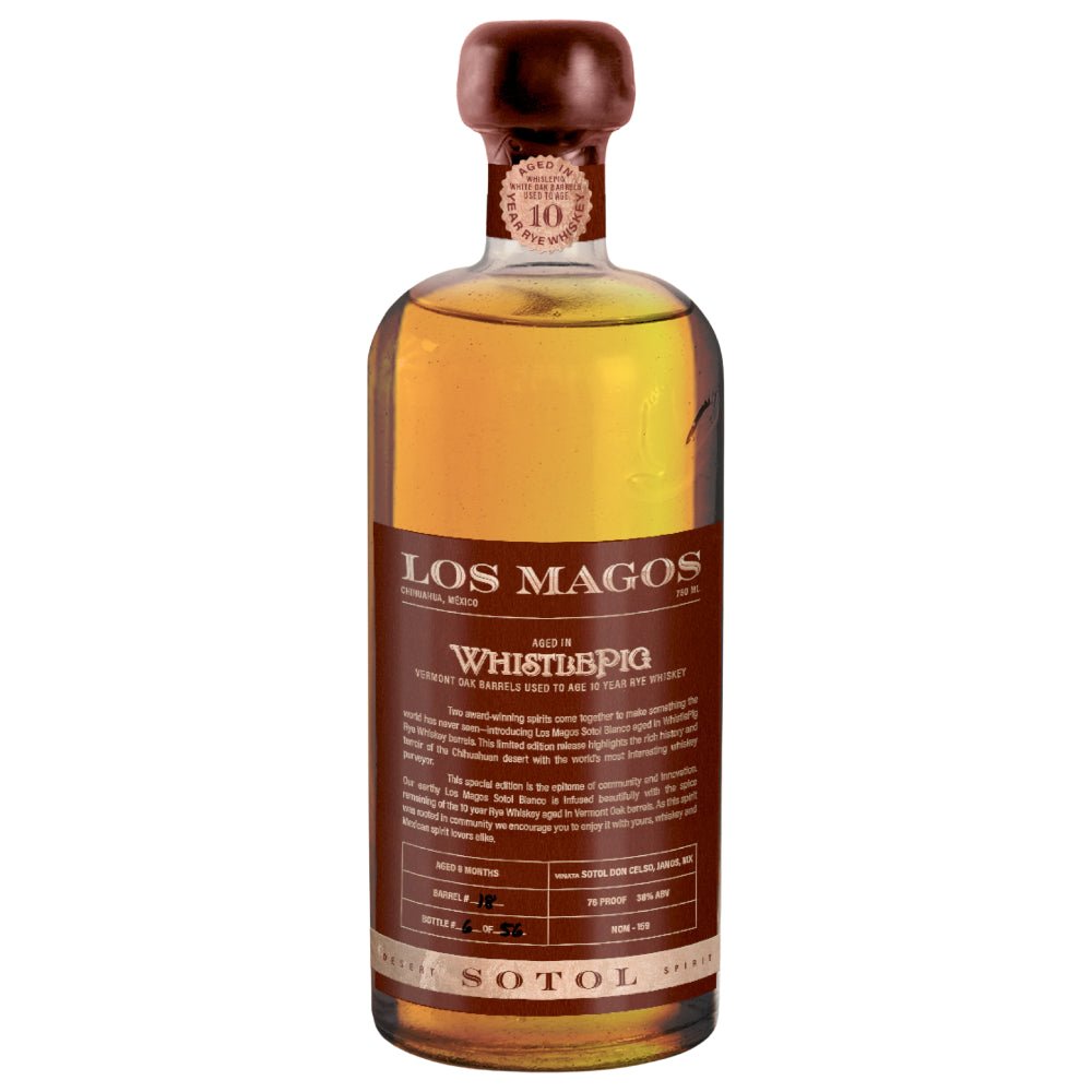 Los Magos Barrel Aged Sotol WhistlePig Edition 1 - Main Street Liquor
