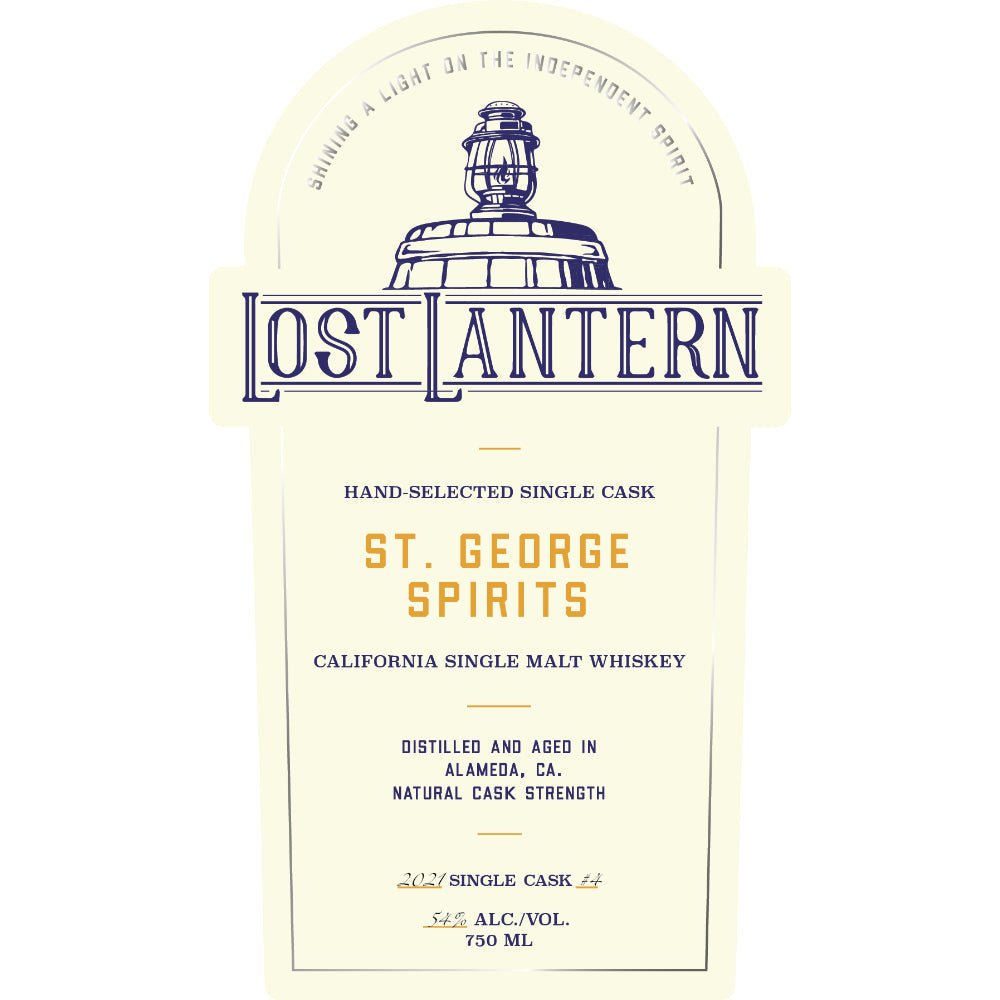 Lost Lantern St. George Spirits California Single Malt - BuyMyLiquor
