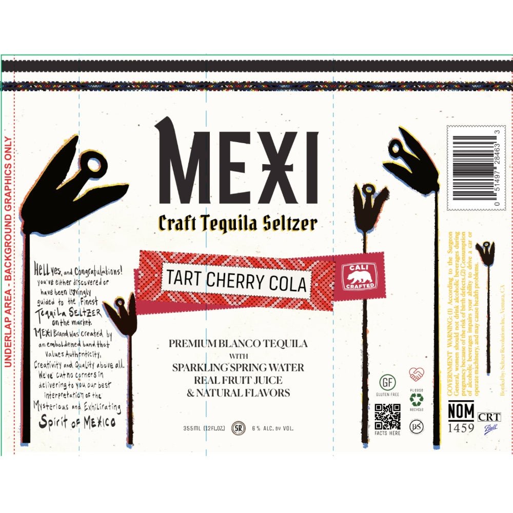 Mexi Tart Cherry Cola Tequila Seltzer - Main Street Liquor