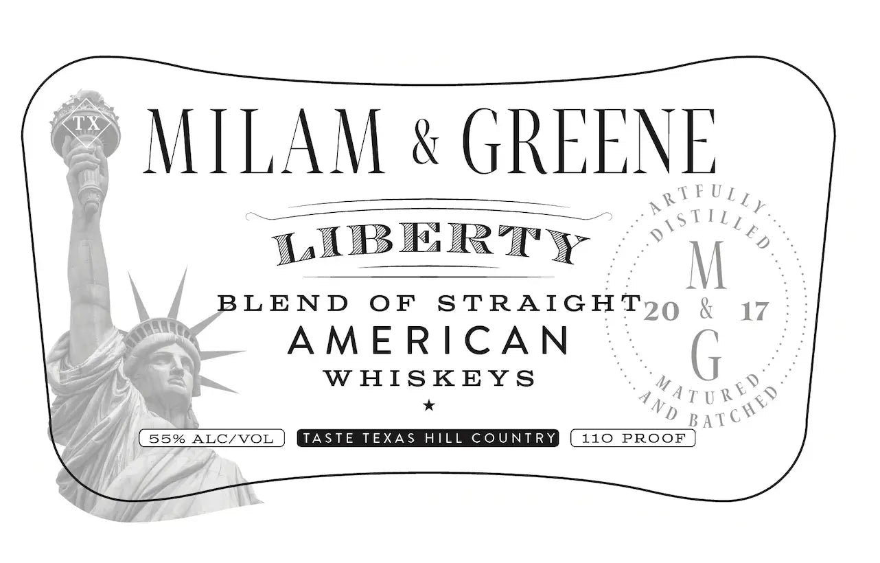 Milam & Greene Liberty Blend Straight American Whiskey - Main Street Liquor