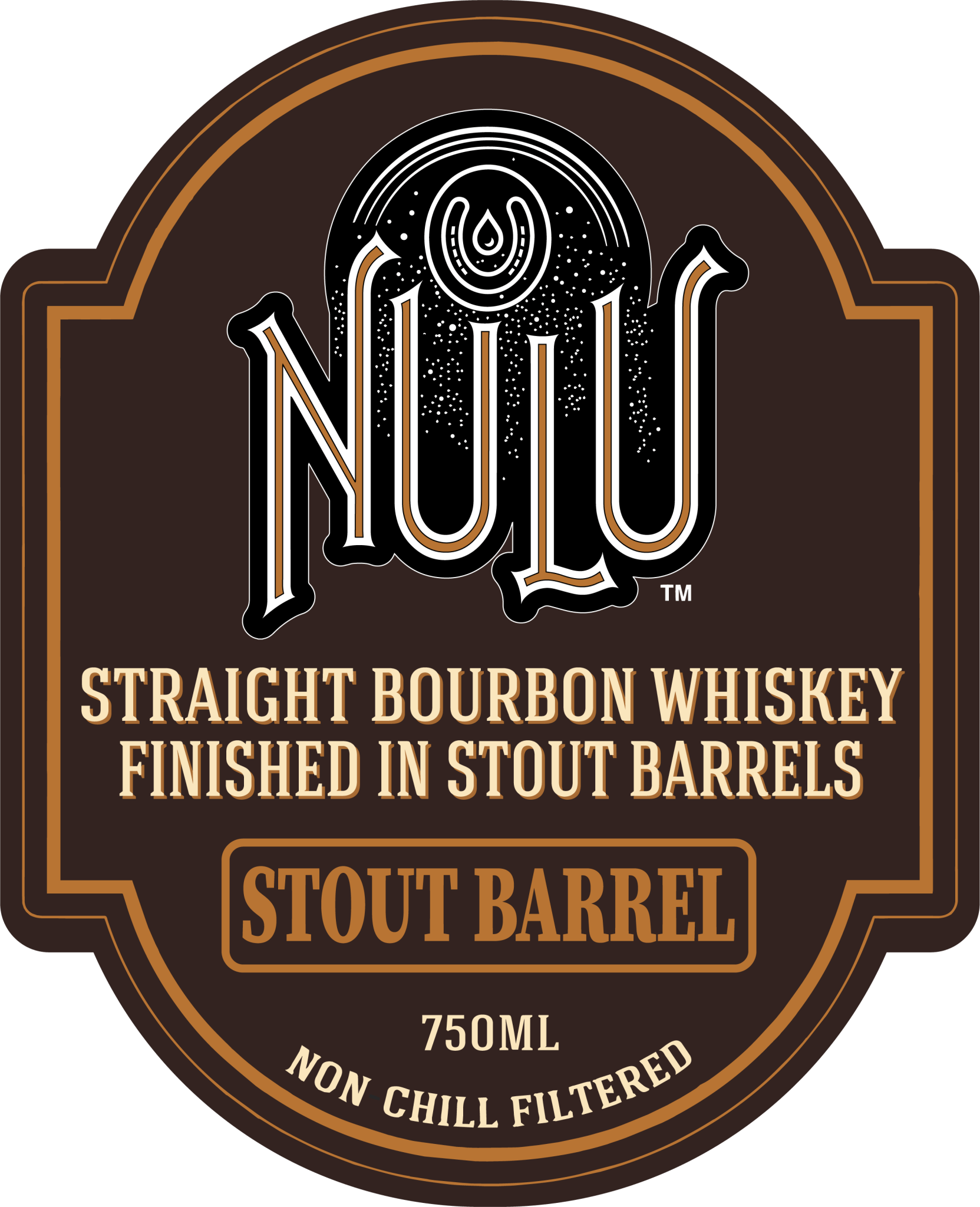 Nulu Stout Barrel Finished Straight Bourbon Whiskey Barrel S499 6 Years Aged Nulu