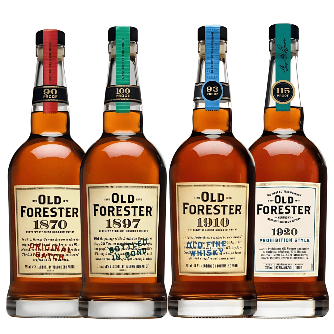 Old Forester Bourbon Time Capsule Bundle Old Forester
