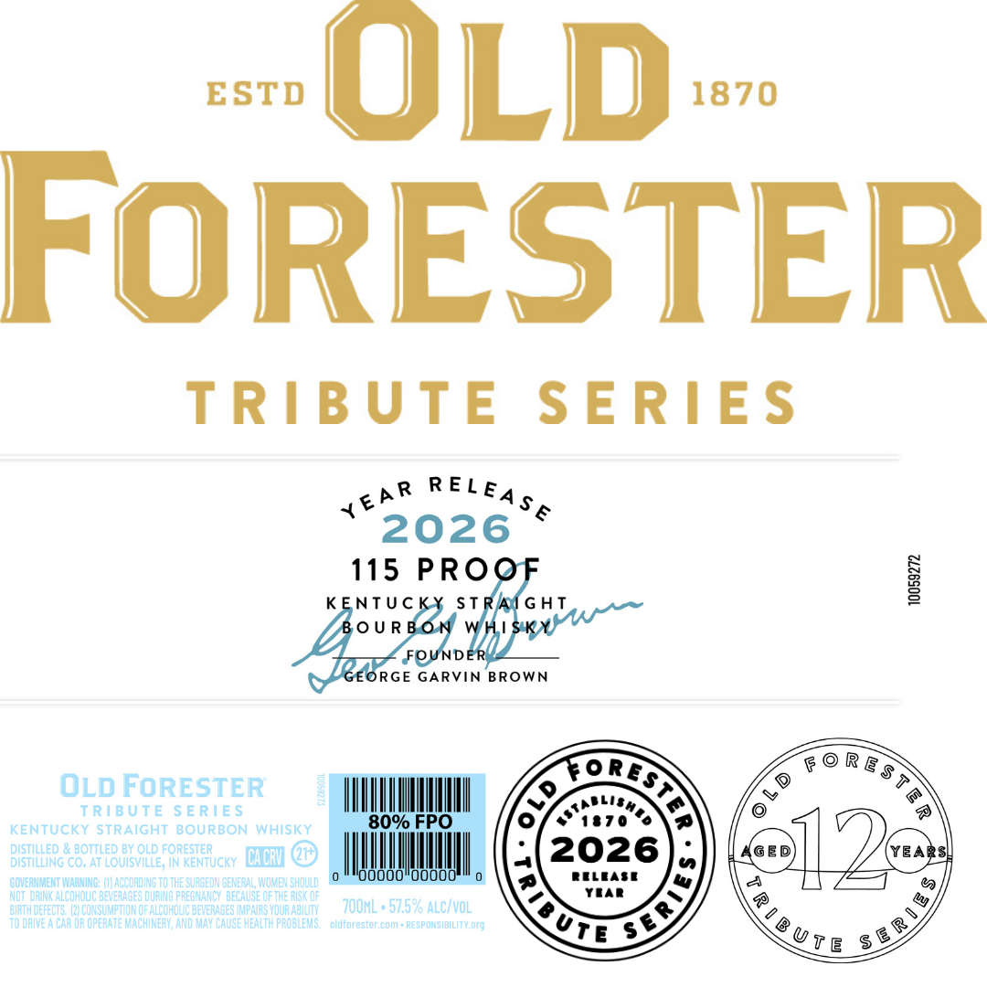 Old Forester Tribute Series 2026 12 Year Aged Kentucky Straight Bourbon 700mL - BuyMyLiquor