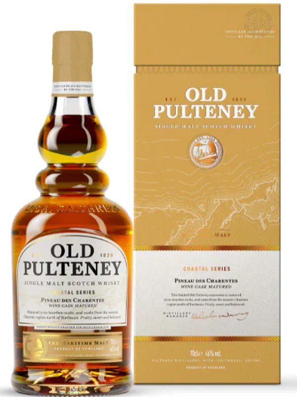 Old Pulteney Coastal Series Pineau Des Charentes Wine Cask Matured - BuyMyLiquor