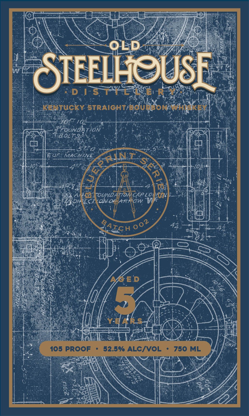 Old SteelHouse Blueprint Series 5 Year Kentucky Straight Bourbon Whiskey - Main Street Liquor