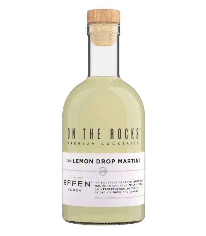 On The Rocks Lemon Drop Martini Cocktail 375mL - Main Street Liquor