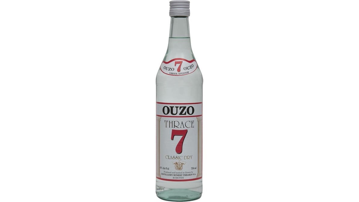 Ouzo 7 Thraki 700 mL - BuyMyLiquor