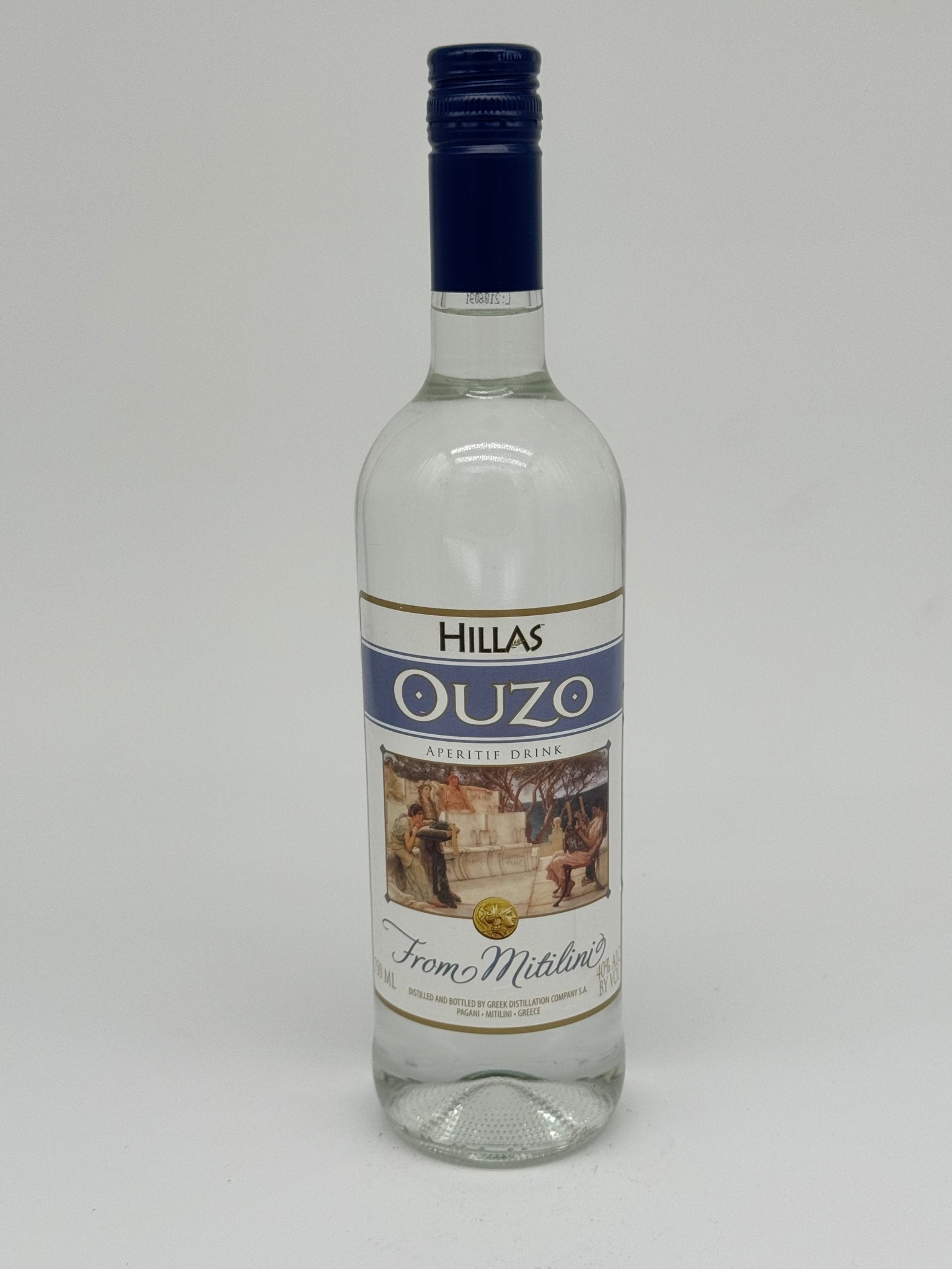 Ouzo Hillas 750 mL - BuyMyLiquor