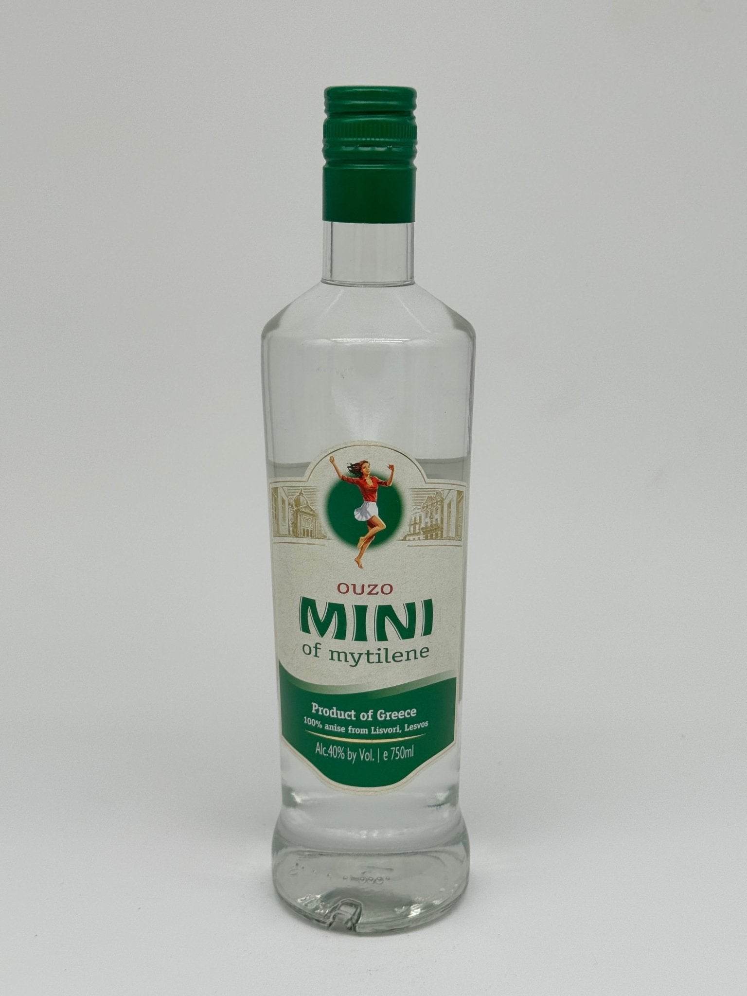 Ouzo Mini of Mytilene 750mL | Authentic Greek Ouzo from Lesvos