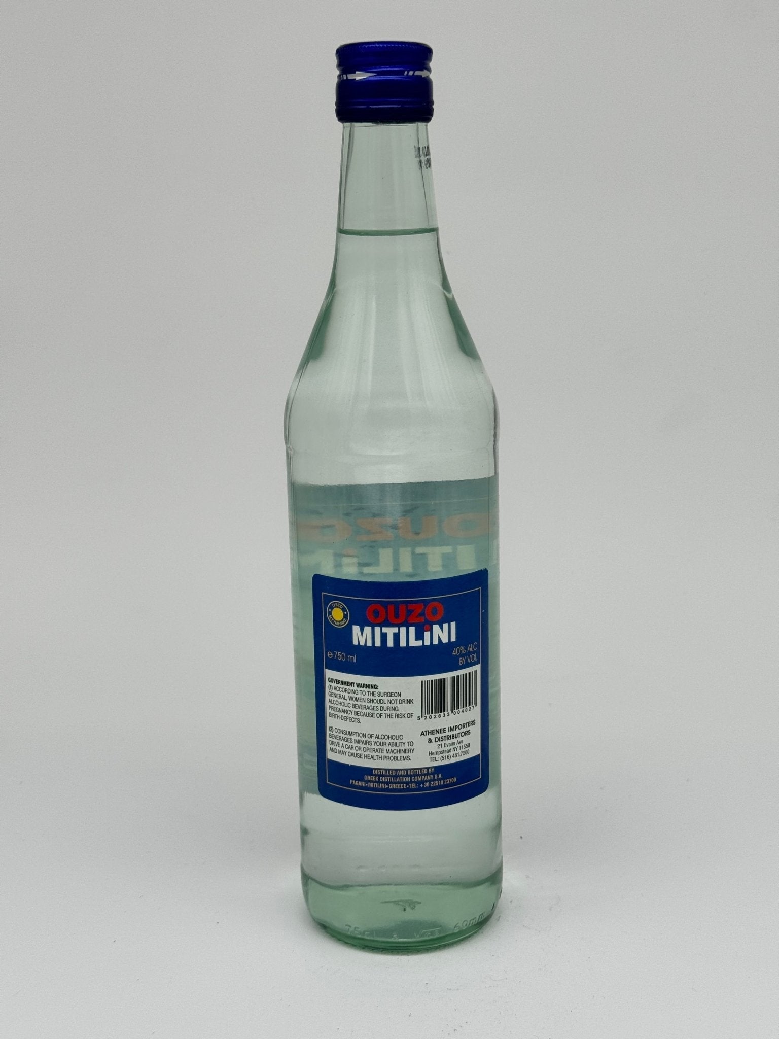 Ouzo Mitilini 750mL - BuyMyLiquor