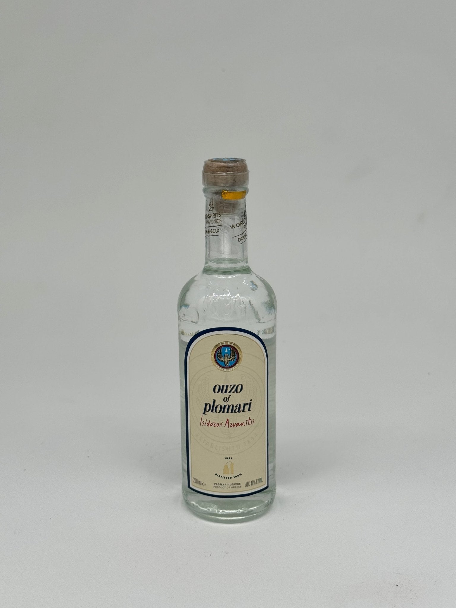 Ouzo Of Plomari 200mL - BuyMyLiquor