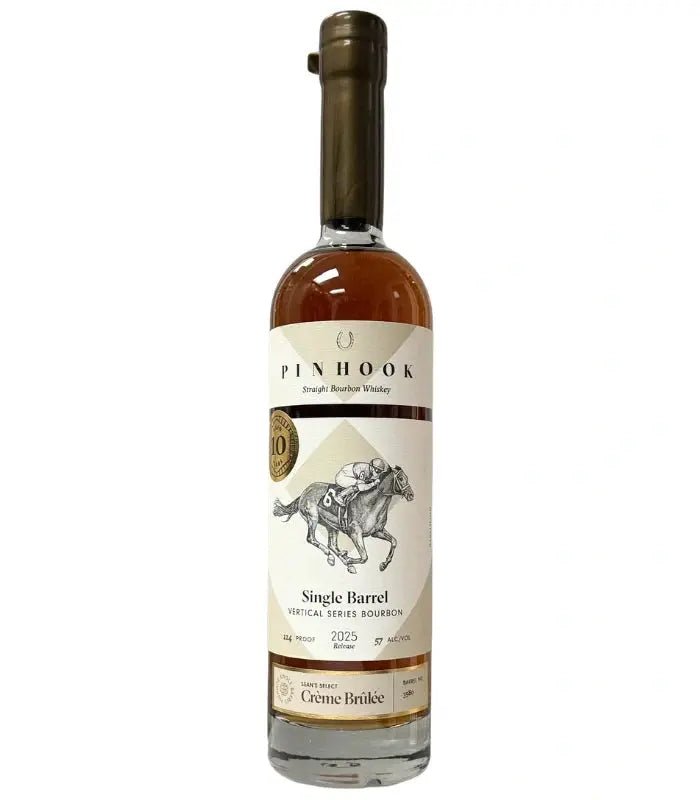 Pinhook 10 Year Crème Brûlée Vertical Series Single Barrel Bourbon 202