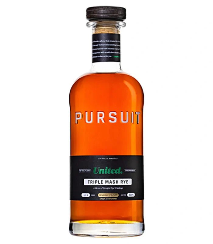 Pursuit United Barrel Proof Triple Mash Rye Whiskey 700mL - Main Street Liquor