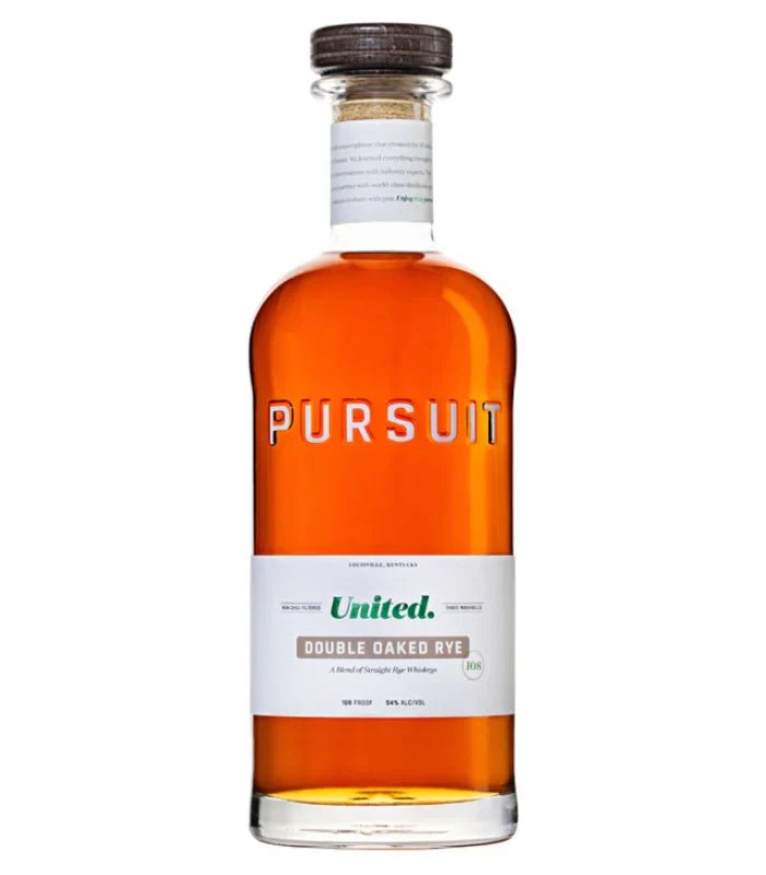 Pursuit United Double Oaked Rye Whiskey 700mL - Main Street Liquor
