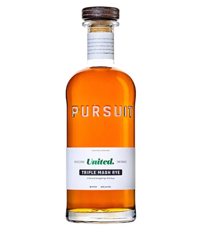 Pursuit United Triple Mash Rye Whiskey 700mL - Main Street Liquor