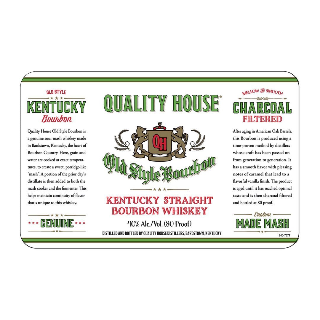 Quality House Kentucky Bourbon - Main Street Liquor