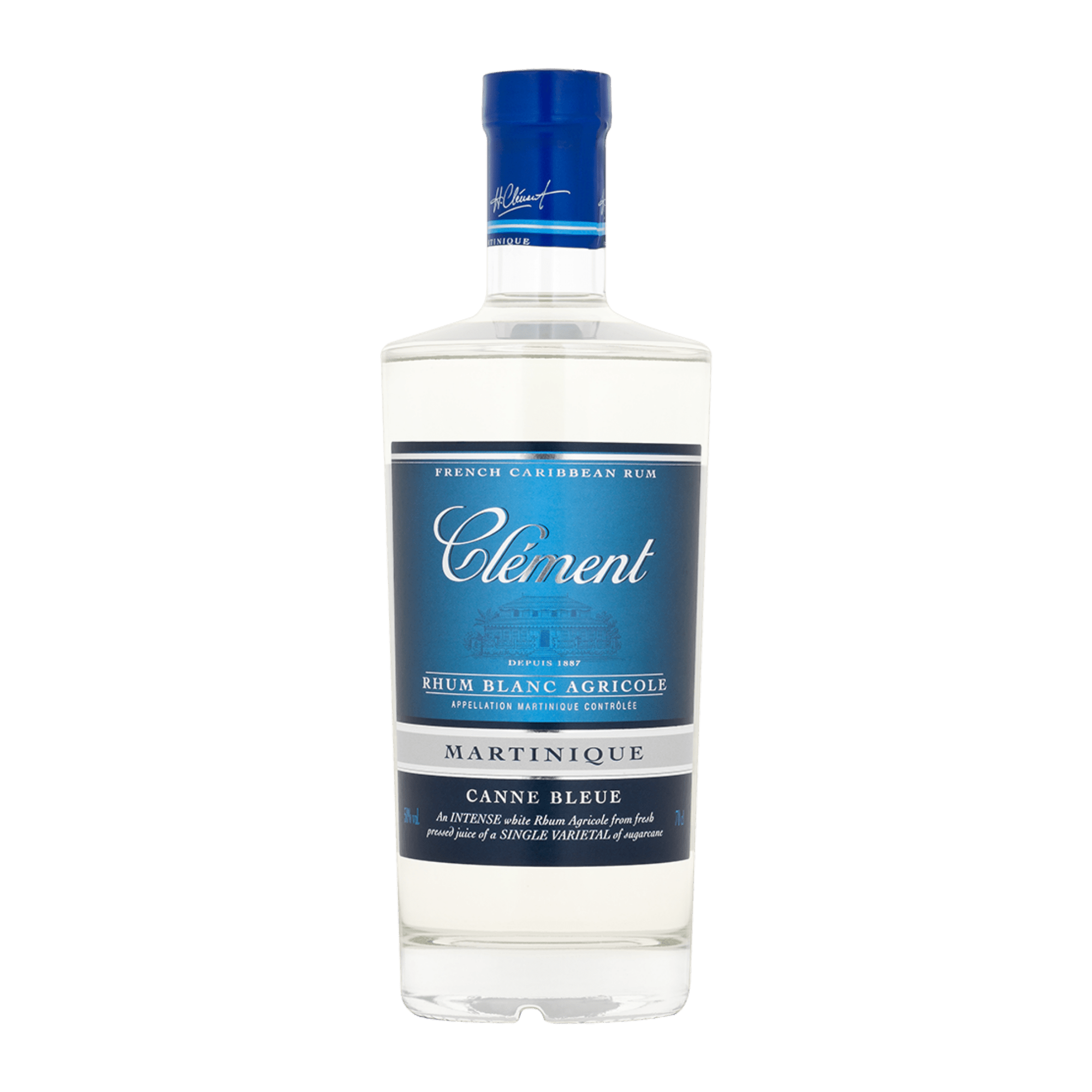 Rhum Clément Canne Bleue White Rum - Main Street Liquor