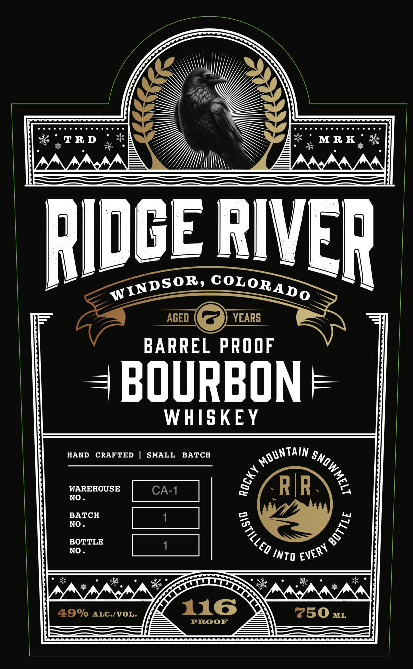 Ridge River Barrel Proof Bourbon Whiskey - Main Street Liquor