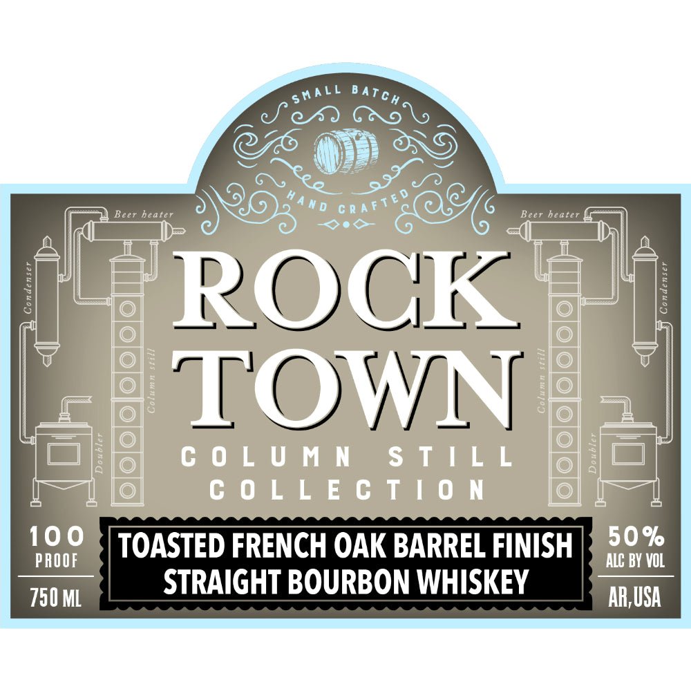 Rock Town Column Still Collection Toasted French Oak Finish Straight Bourbon - Main Street Liquor