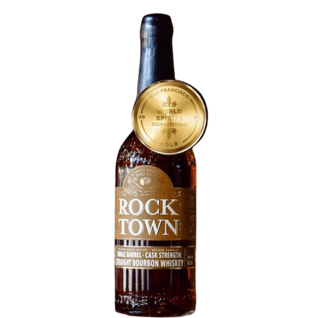 Rock Town Single Barrel Cask Strength Straight Bourbon Whiskey Flavor Grain Series - Main Street Liquor