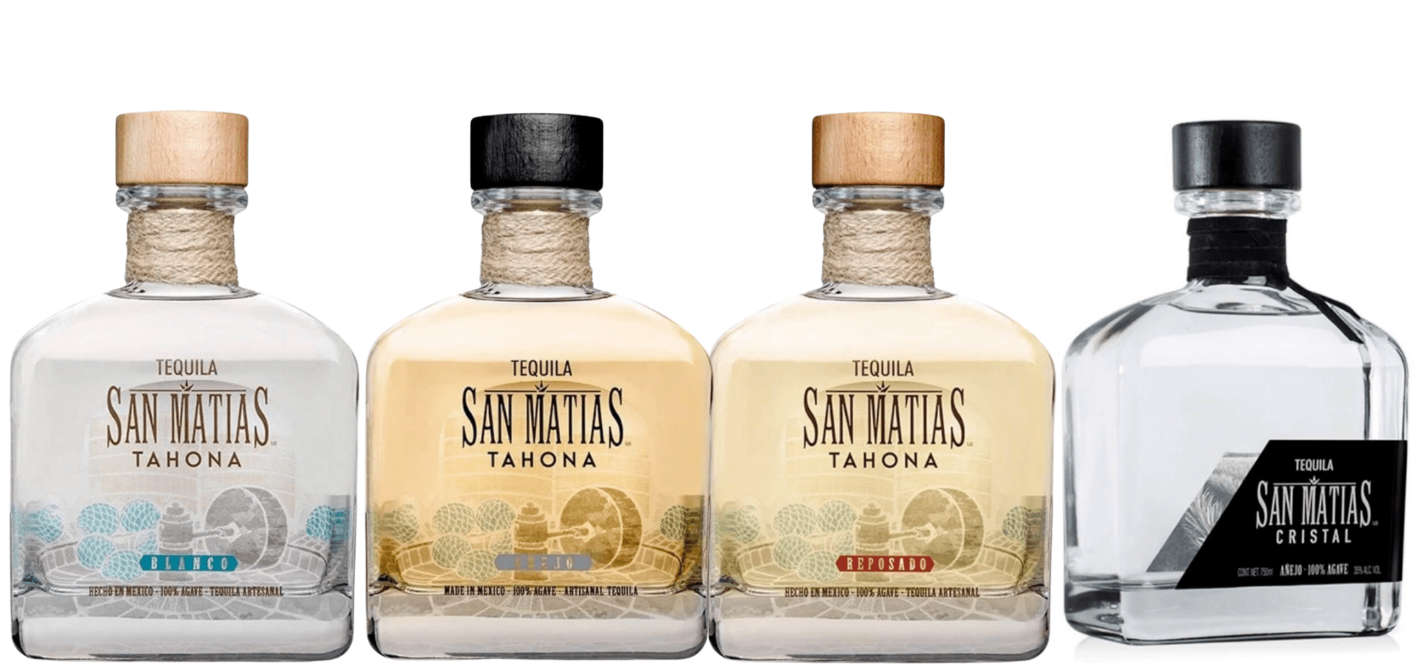 San Matías Master Collection: Blanco, Reposado, Añejo & Cristalino Casa San Matías